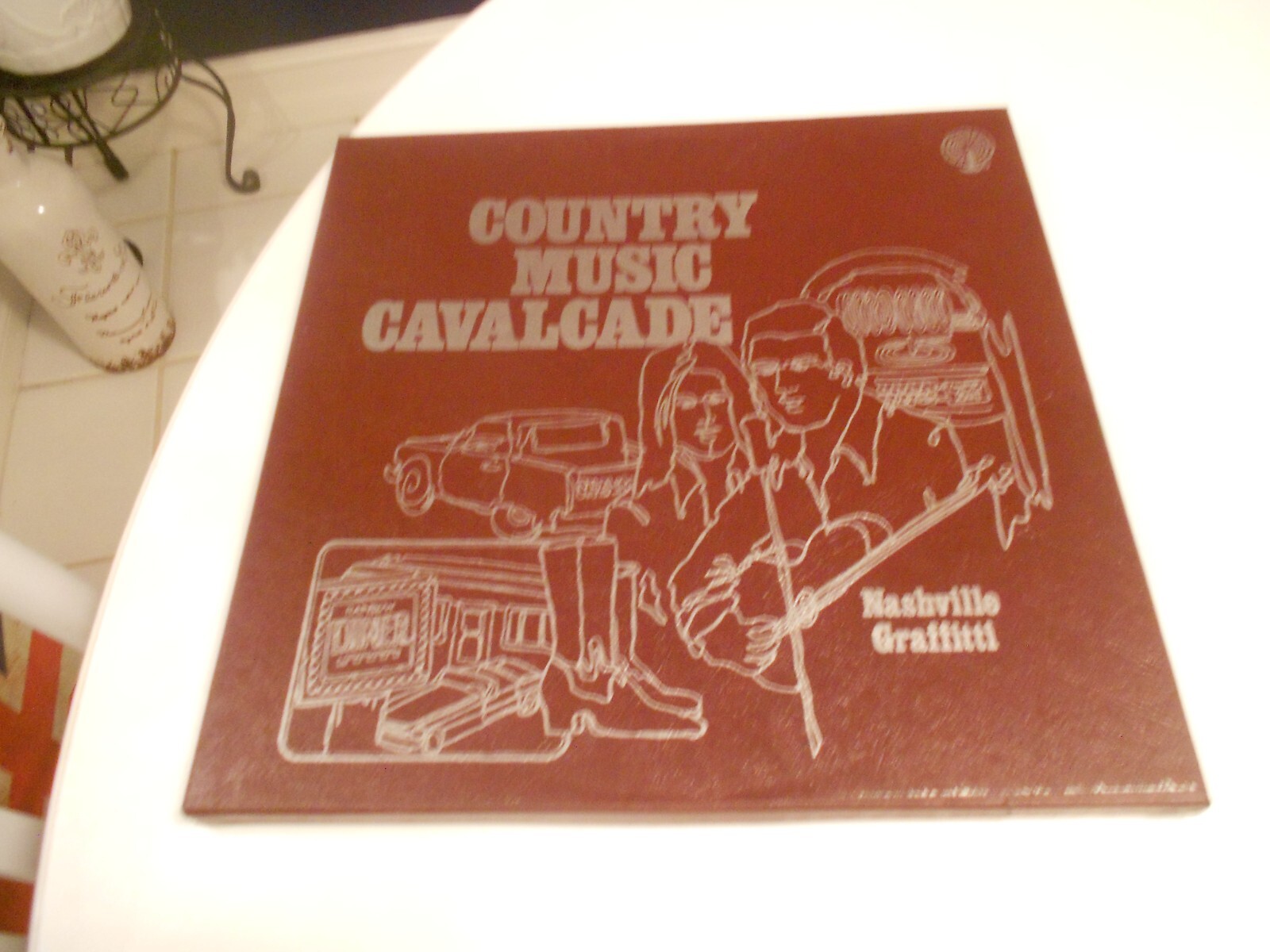 COUNTRY MUSIC CALVACADE NASHVILLE GRAFFITTI 3 LP SET CANDLELTE 