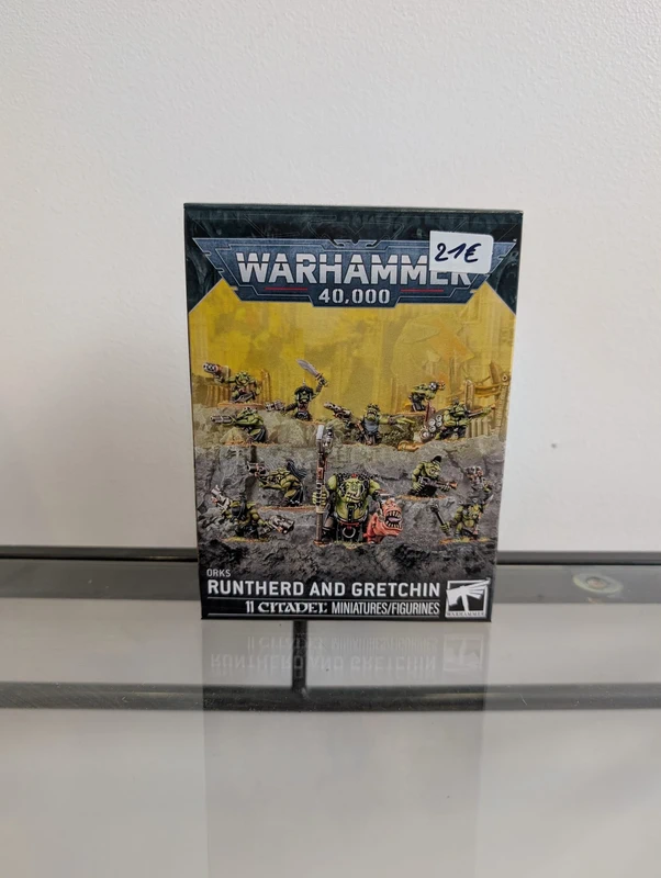 Warhammer 40k - Orks Runtherd and Gretchin