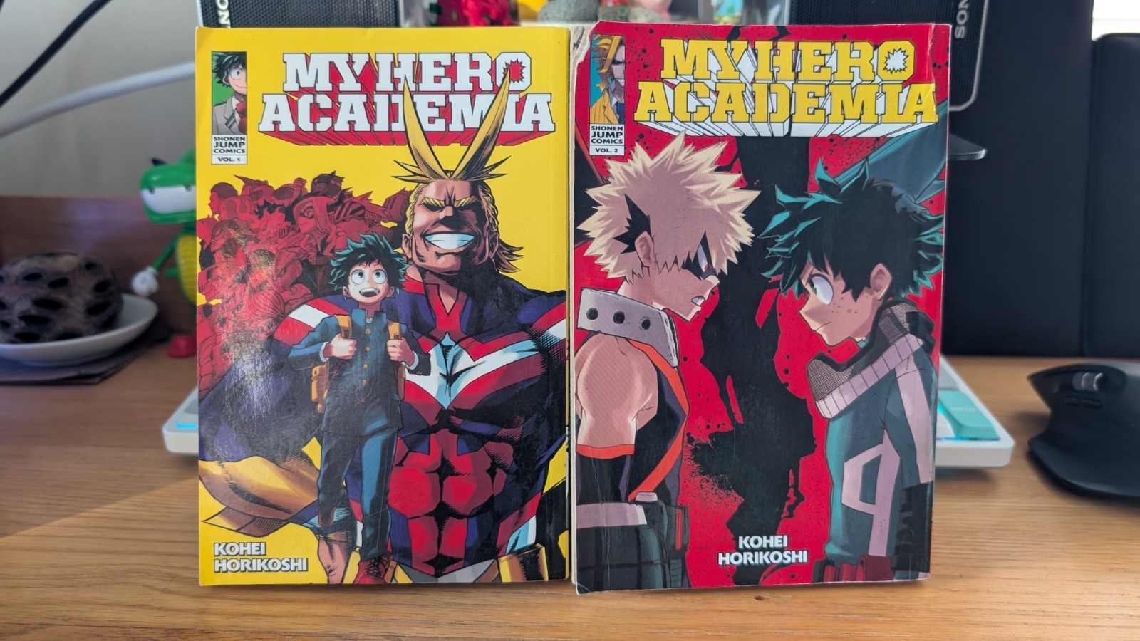 My Hero Academia Shonen Jump Manga Volumi 1-2 Viz Media Inglese Kohei Horikoshi
