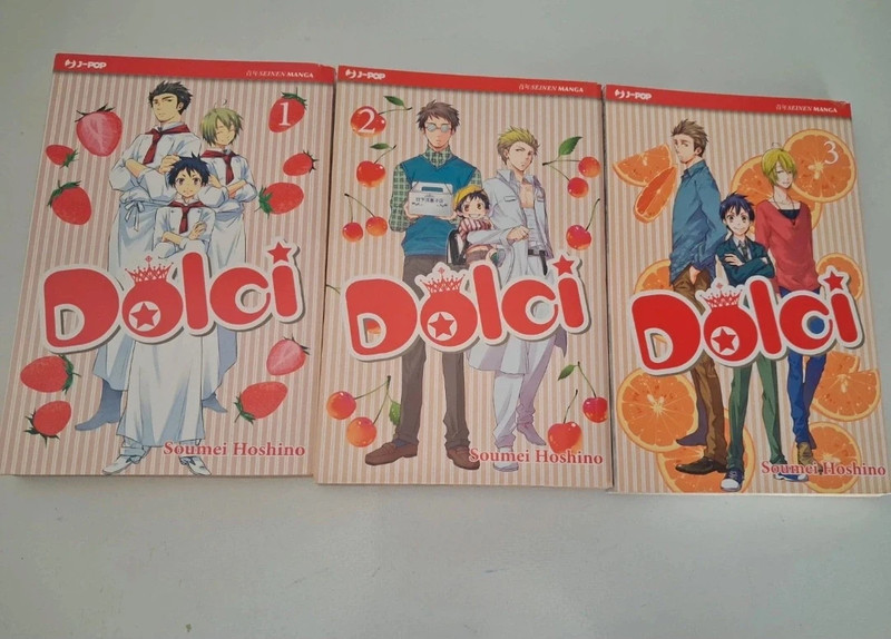 Manga "Dolci" serie completa di 3 volumi