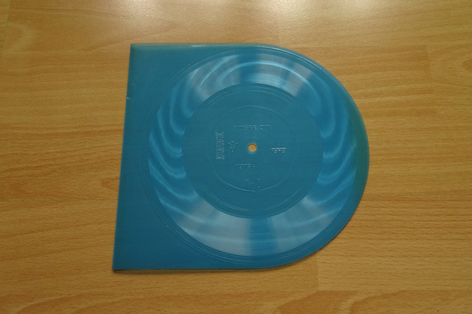 KOLOBOK No. 4 / 1979 2x 7" FLEXI-DISC EP SOVIET CHILDREN MAGAZIN FOLK POP