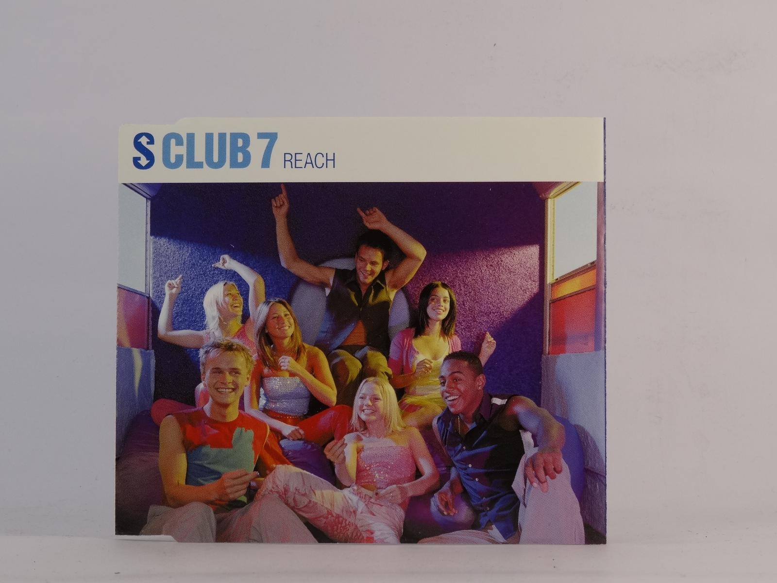S CLUB 7 REACH (J18) 3 Track CD Single including Picture Sleeve POLYDOR
