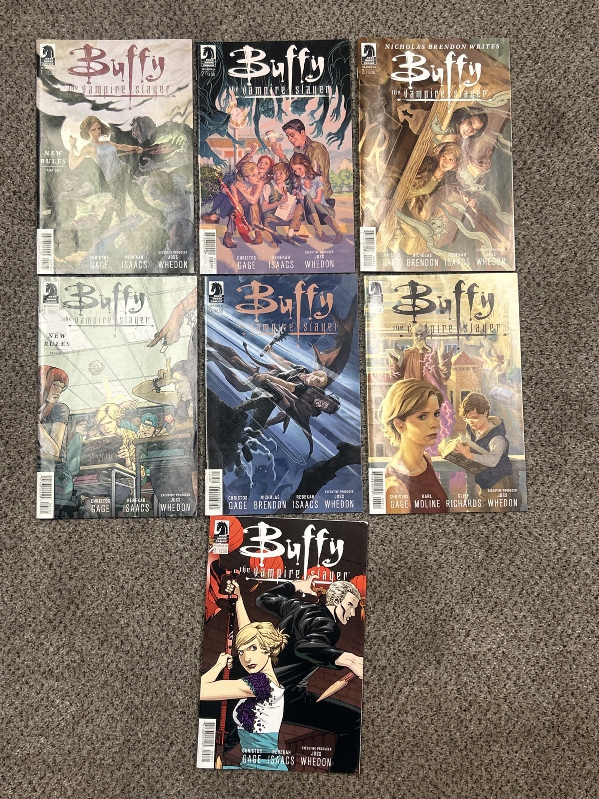 Buffy l'ammazzavampiri stagione 10 (lotto di 7) serie tv Dark Horse 2014