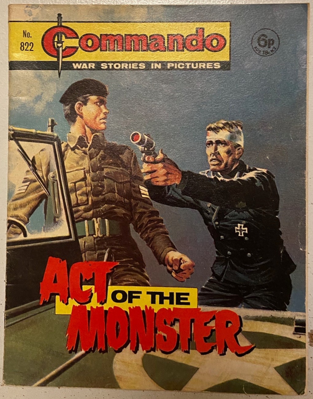 Commando Comic Issue no. 822 - Act Of The Monster