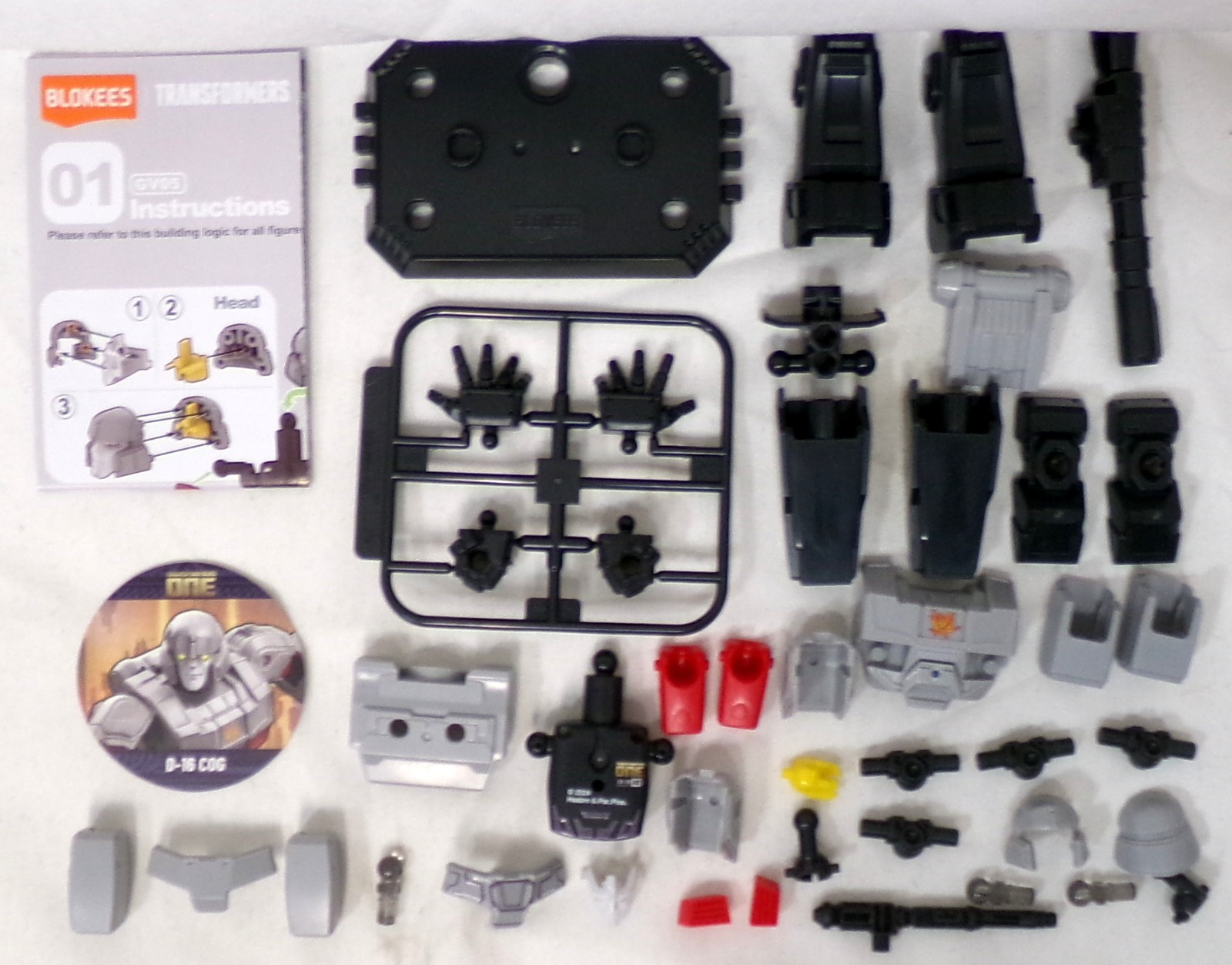 Blokees Transformers Galaxy Versione 05 TF One D-16 Cog Completo
