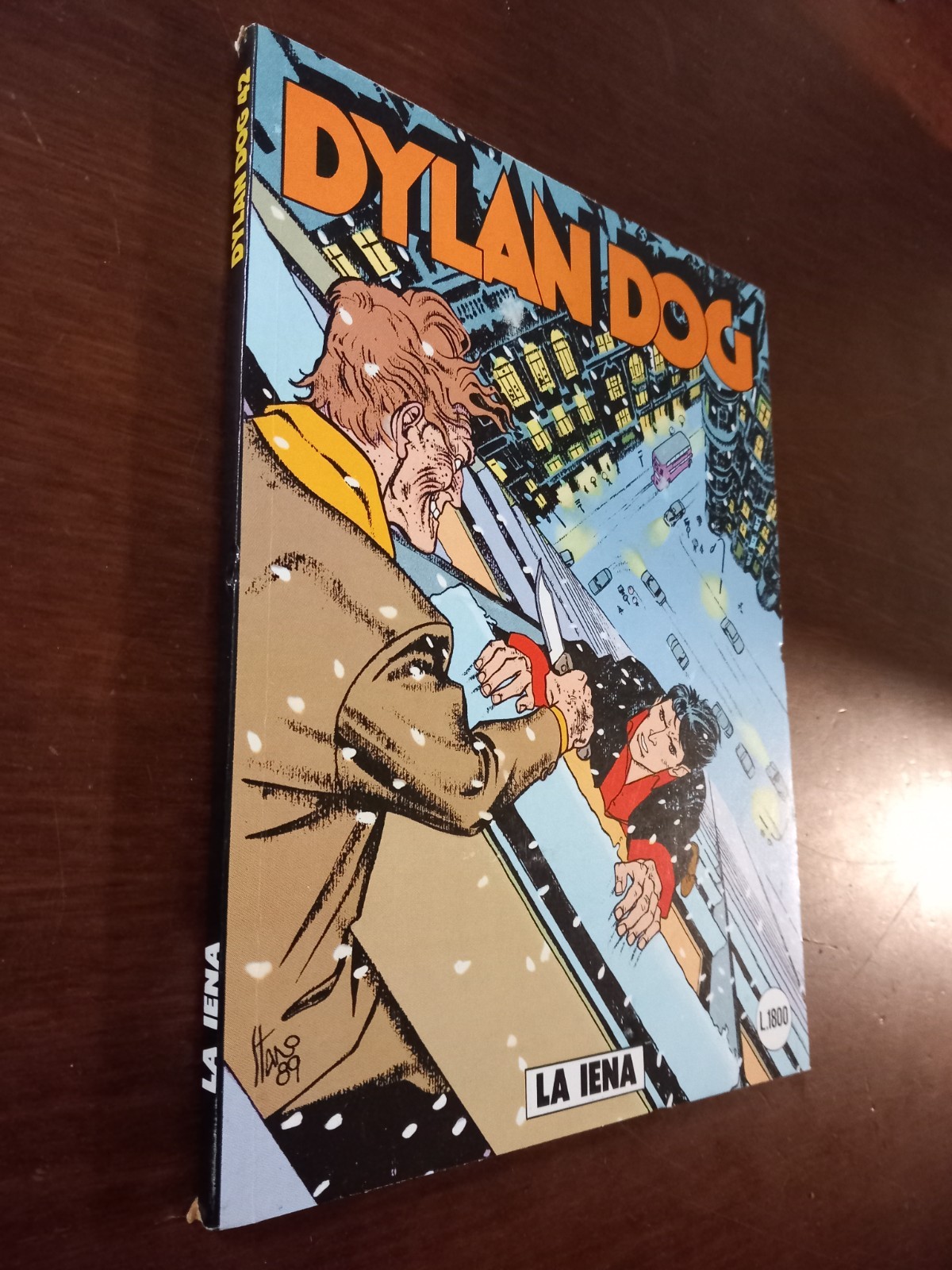 B6450 DYLAN DOG N° 42 1990 LA IENA BONELLI ottimo ++