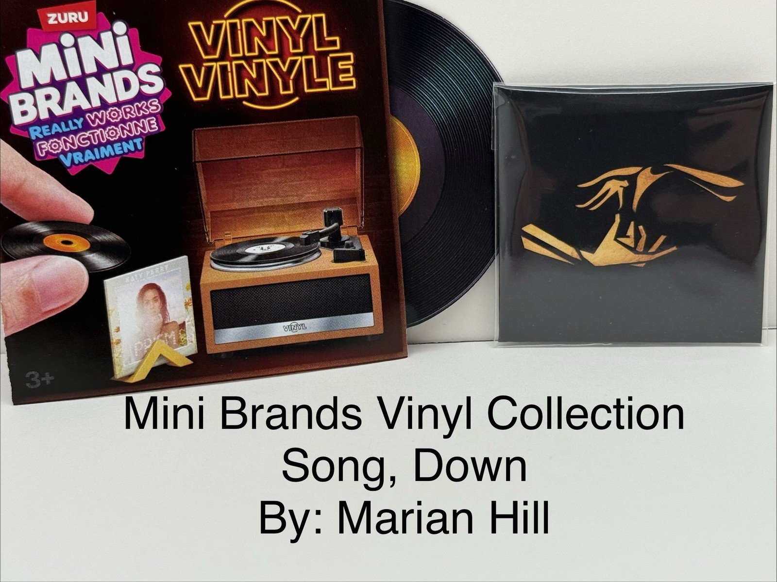 Zuru Mini Brands vinile funziona davvero canzone giù di Marian Hill