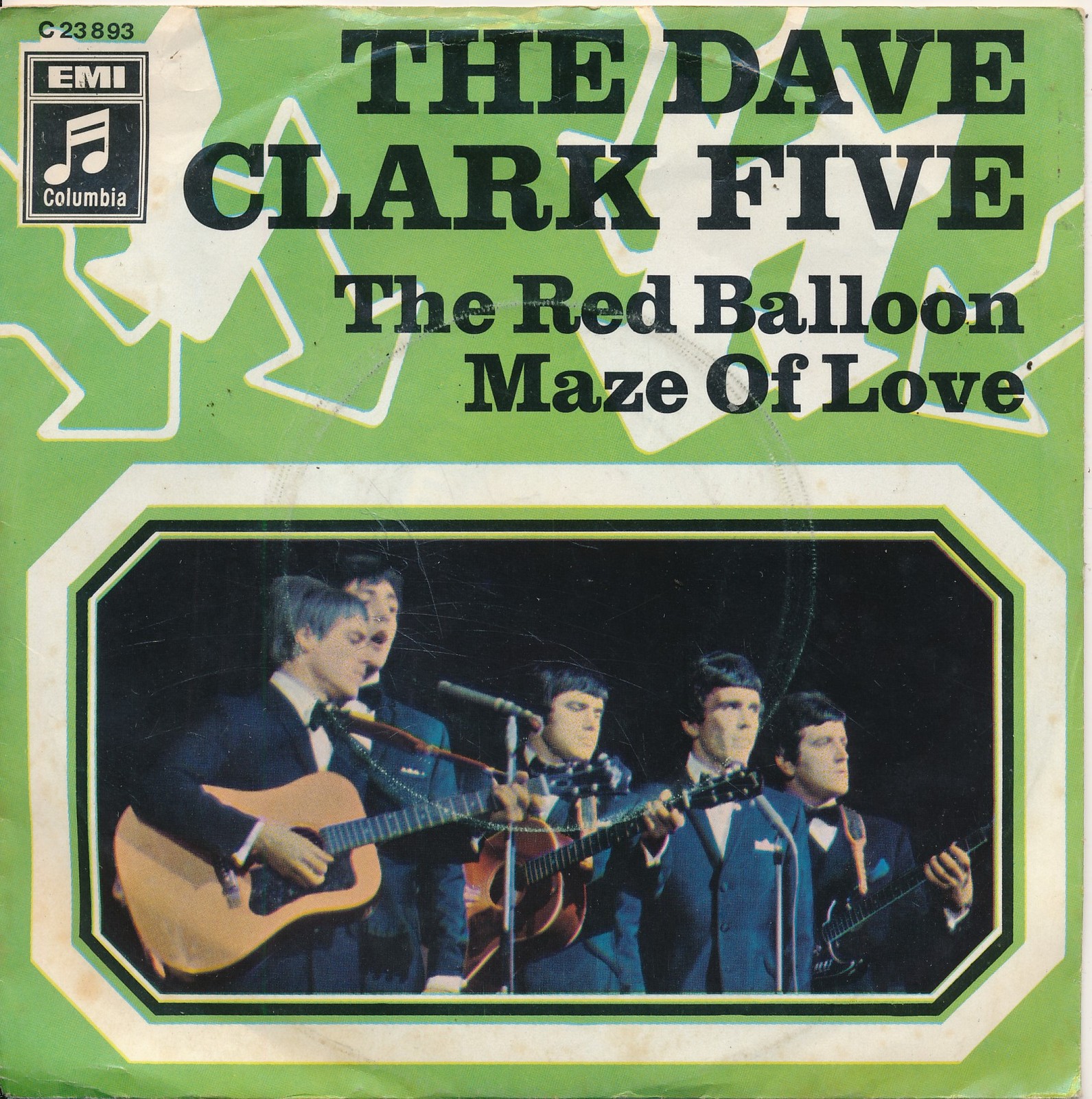 The Red Balloon - The Dave Clark Five - Single 7" Vinyl 213/09