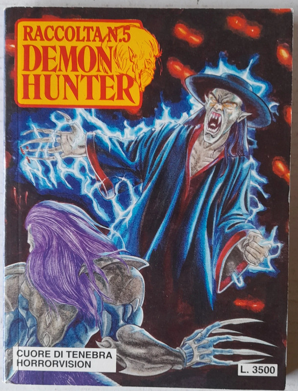 Demon Hunter Raccolta numero 5 Cuore di tenebra Horrorvision