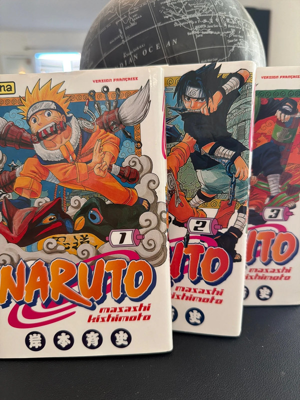 Lot naruto tome 01 a 03