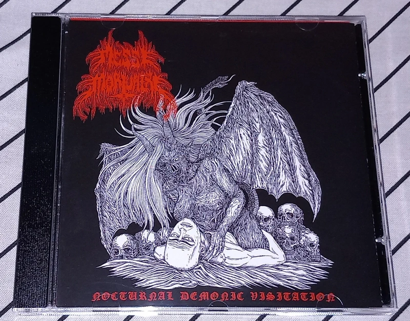 Messe Mortuaire Nocturnal Demonic Visitation CD 2022 Repulsive Echo Records Death Metal
