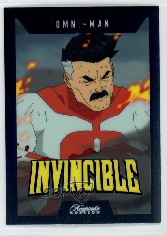 2025 Super Products Invincible Stagione 1 Keepsake Edition Black Omni-Man #64 1vy7