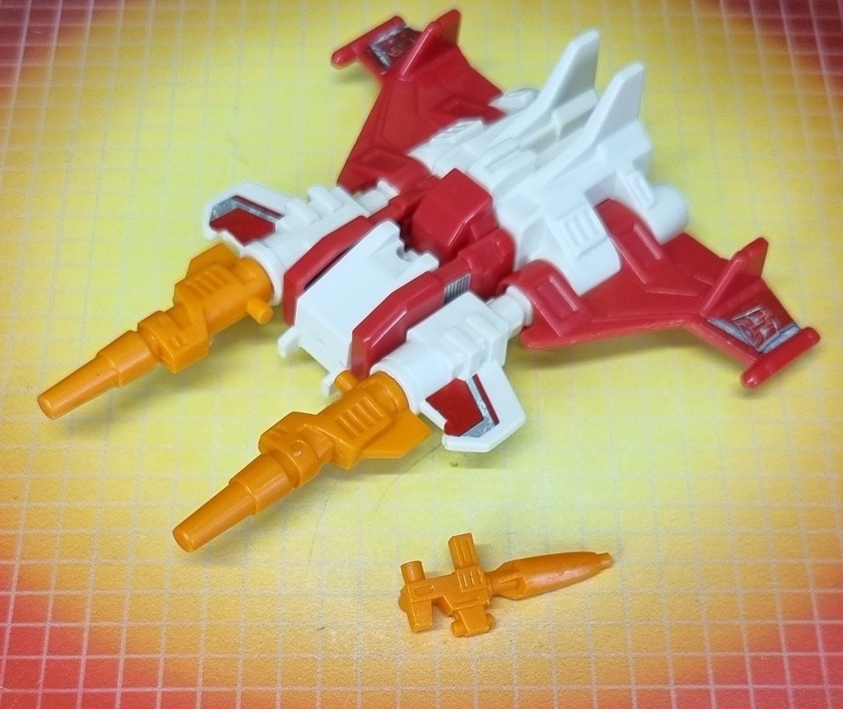 Hasbro Transformers G1 Autobot Technobot Strafe Vintage Completo