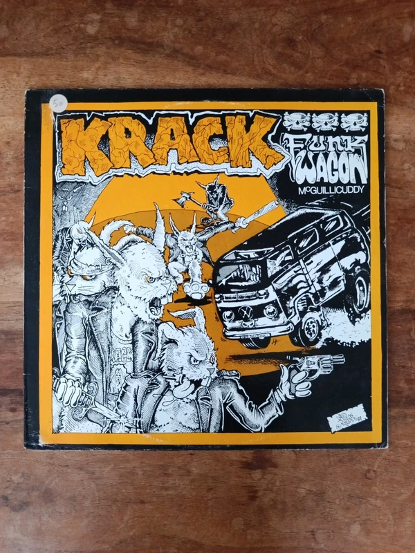 Krack Funk Wagon LP vinyl Punk Hardcore 1990