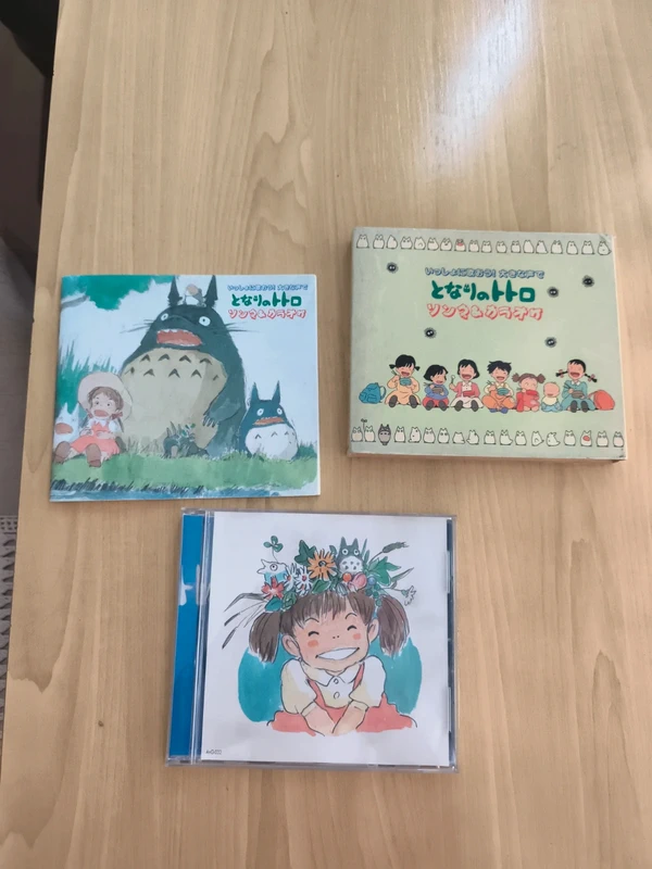 CD My Neighbor Totoro Song & Karaoke + Booklet - Japan Studio Ghibli
