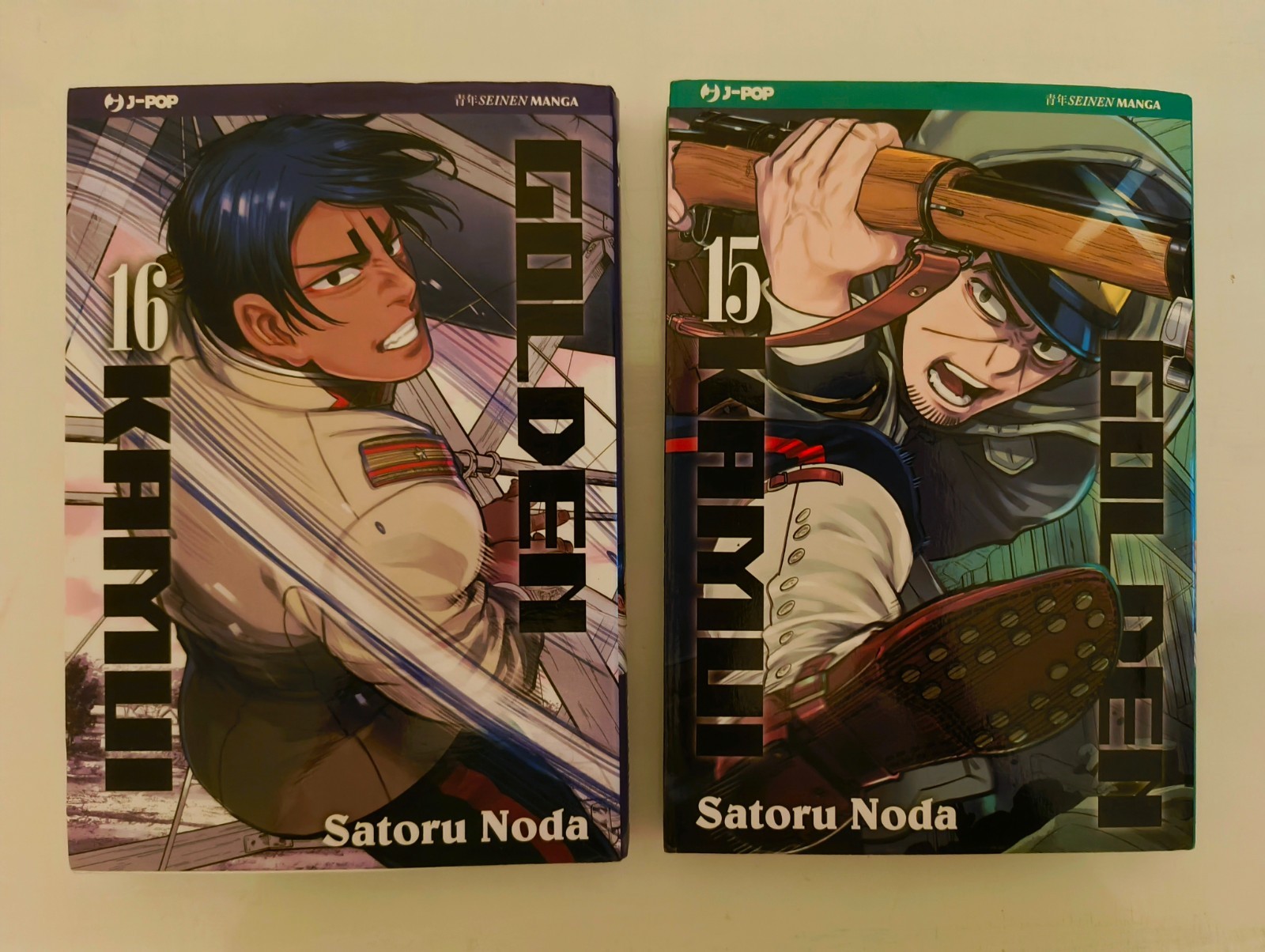 manga Golden Kamui volumi 15-16 ottime condizioni