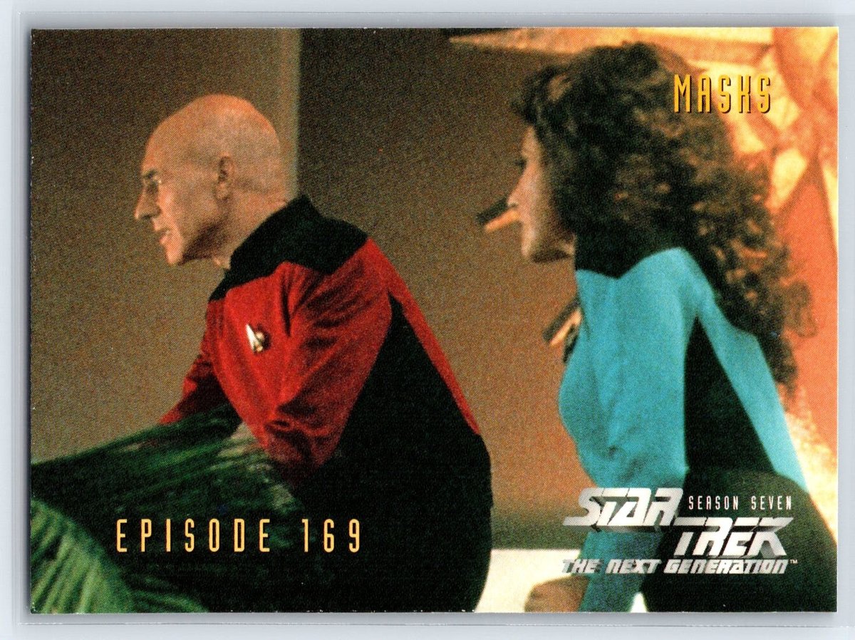 Maschere SkyBox Star Trek: The Next Generation Stagione 7 1999 #696
