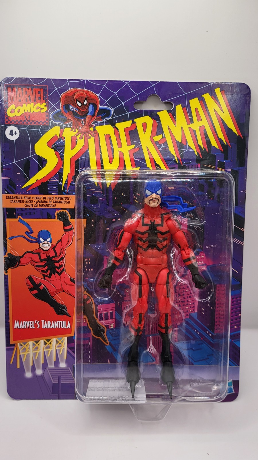 TARANTULA SPIDER-MAN marvel legends serie NUOVA action figure retrò 6" 