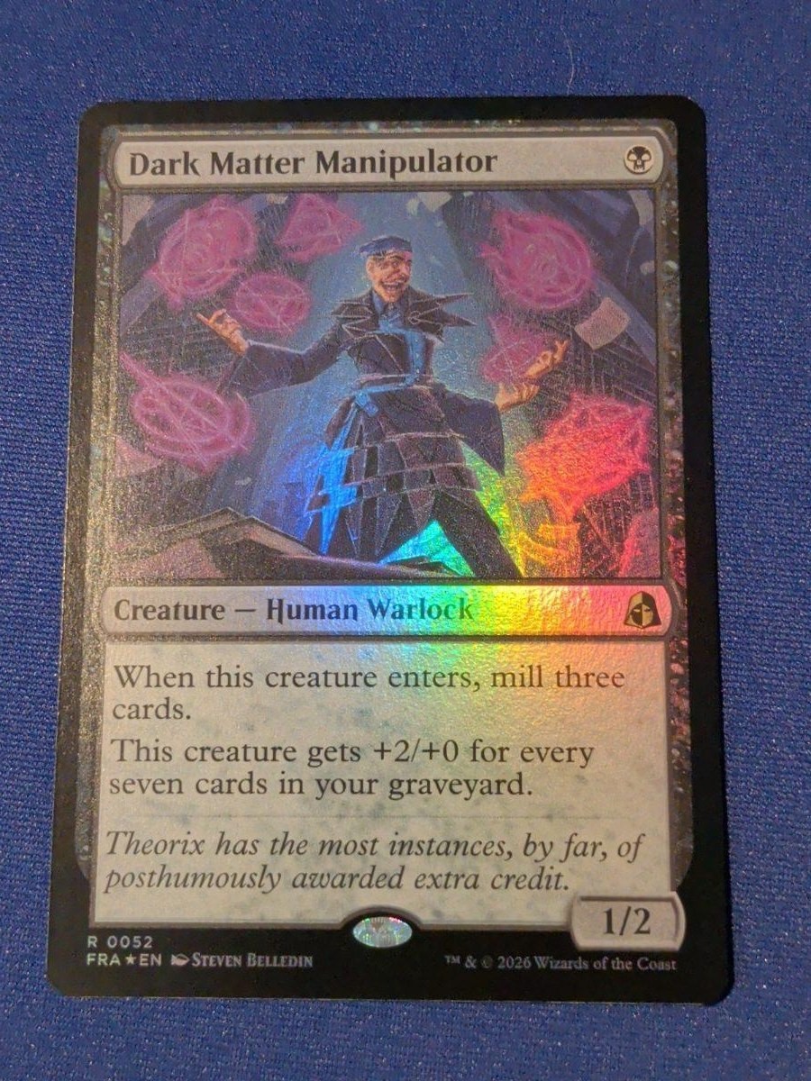 Manipolatore materia oscura lamina realtà frattura #52 quasi nuovo MTG