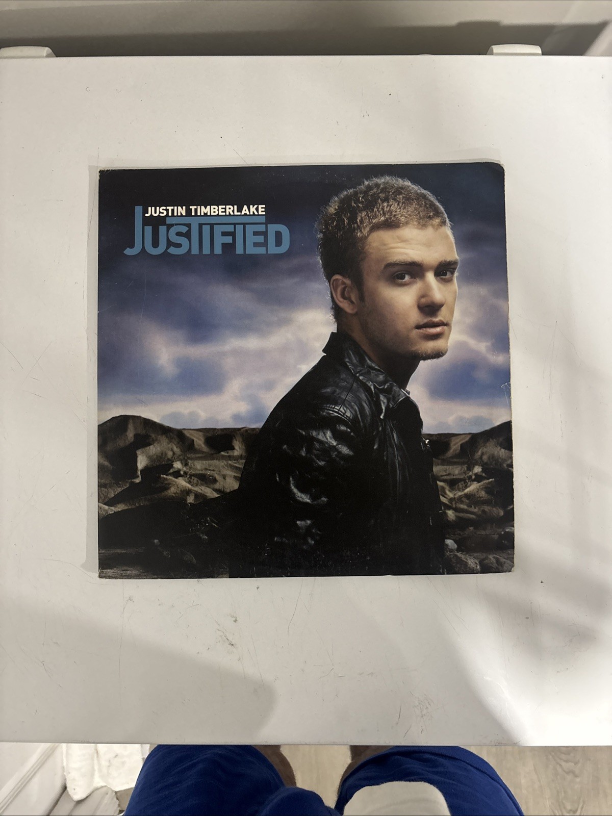 Justin Timberlake Justified Vinyl 2 LP Set Limited Edition Blue Color Vinyl NEW