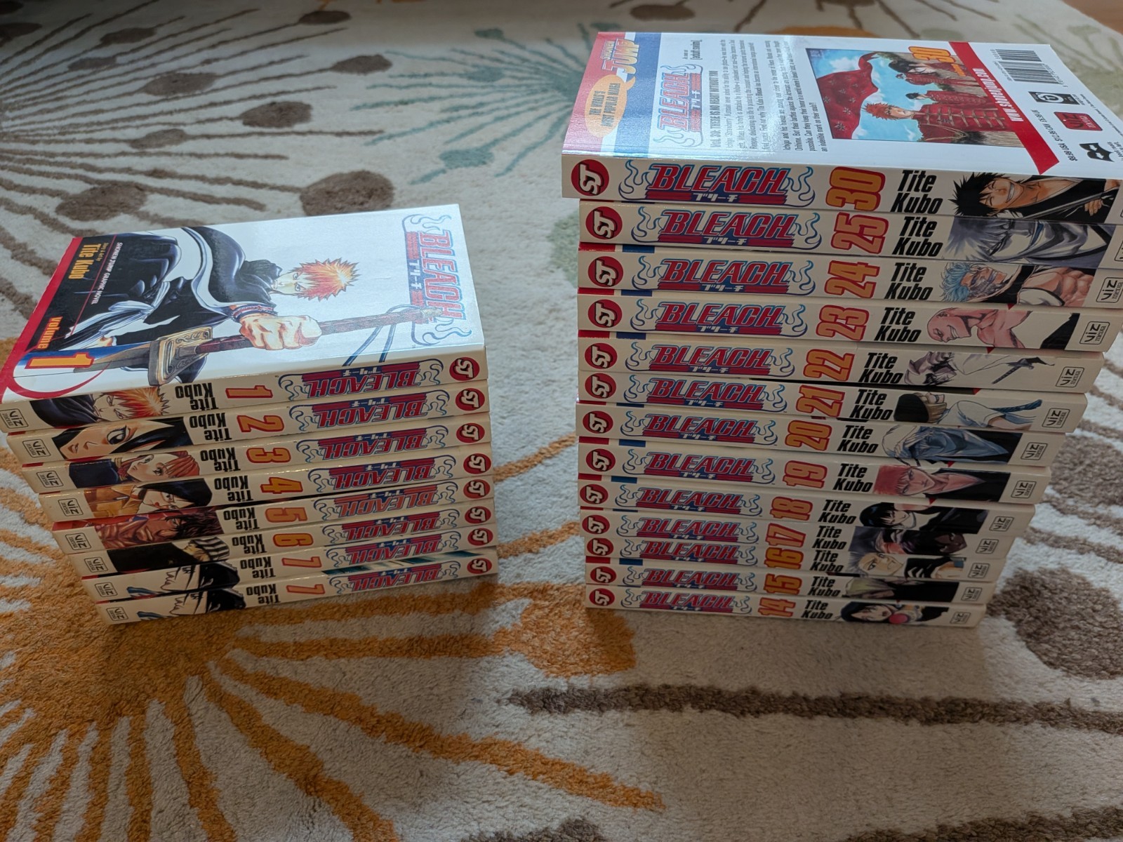 Lotto manga Bleach vol. 1-7 & 14-25, 30, 7 TPB inglese - Tite Kubo VIZ Media