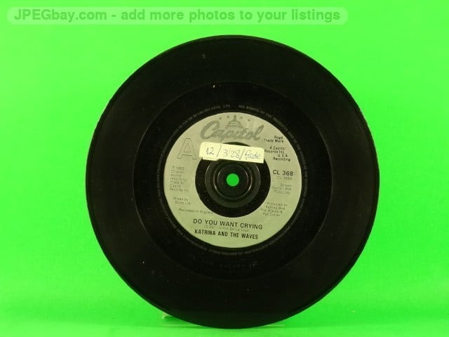 KATRINA & THE WAVES DO YOU WANT CRYING (137) 7" CAPITOL