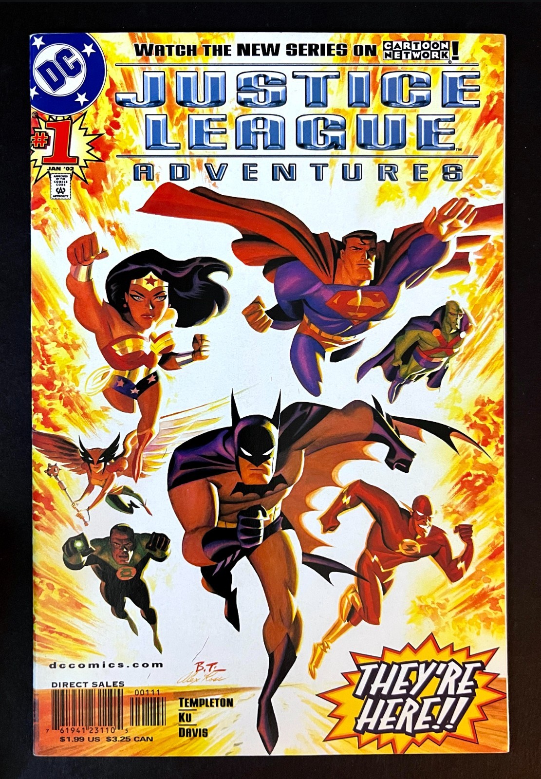 JUSTICE LEAGUE ADVENTURES #1 Hi-Grade BRUCE TIMM/ALEX ROSS Cover BATMAN DC 2002