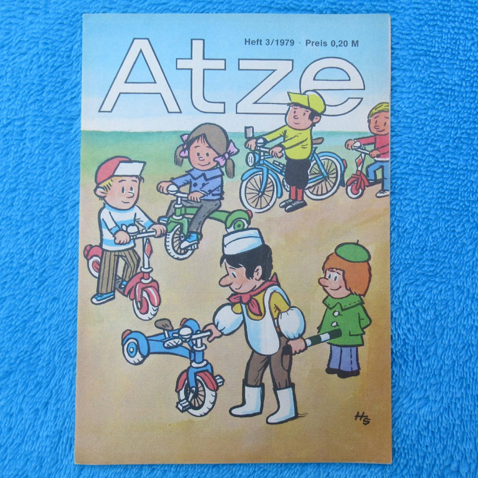 ATZE n. 3 del 1979 Fix und Fax Pats avventura di viaggio Jürgen Kieser DDR Z0 Z1