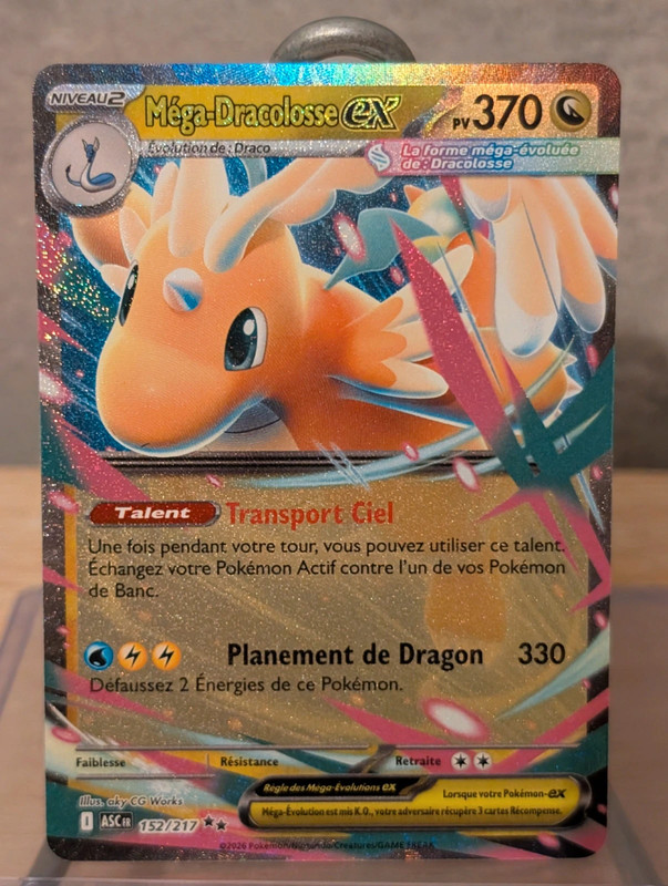 Méga-Dracolosse EX 152/217 - Héros Transcendants