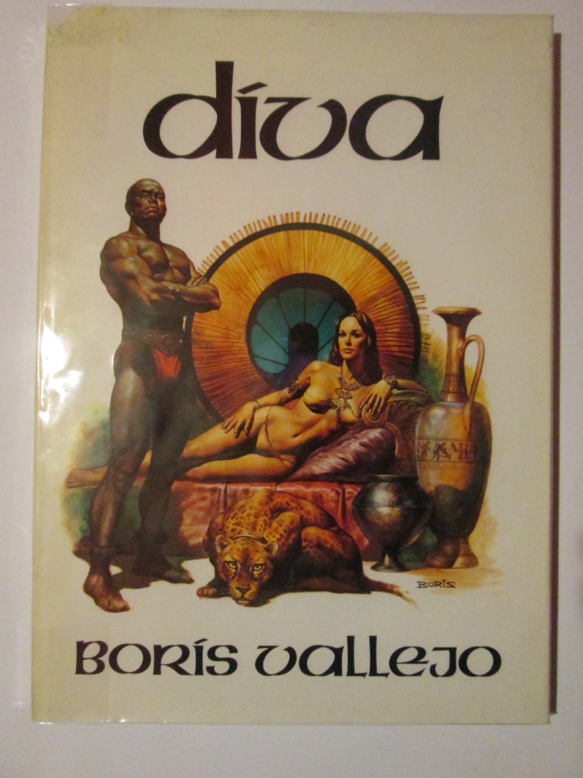 TBE TTBE EO 1er tirage VINTAGE EARLY 80S ONE SHOT BORIS VALLEJO ARTBOOK DIVA