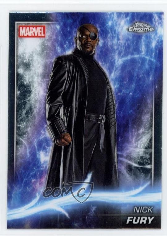 2025 Topps Chrome Marvel Studios Nick Fury #9 0us8