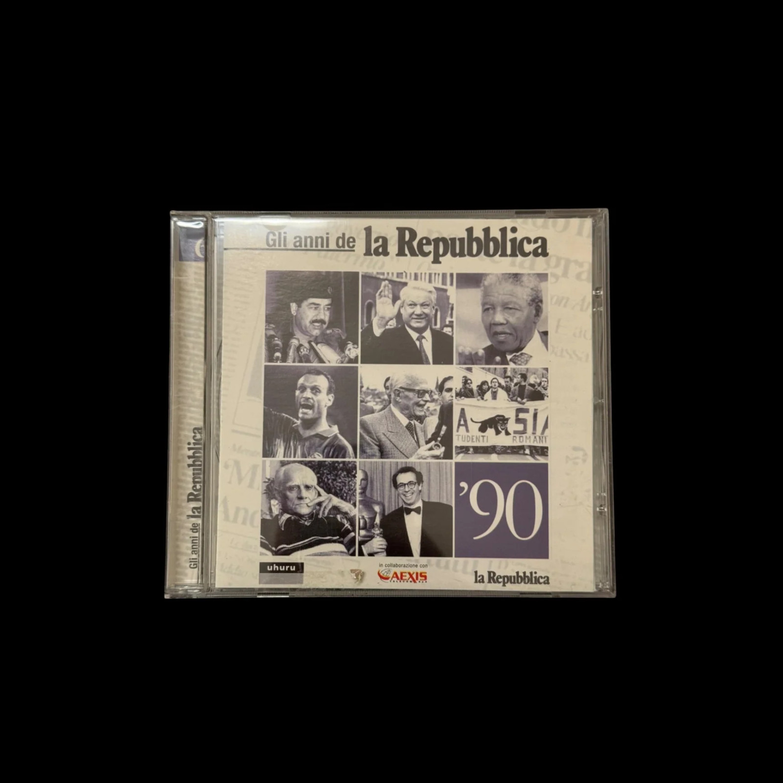 CD-ROM Gli Anni de la Repubblica '90 Archivio Storico Multimediale Originale