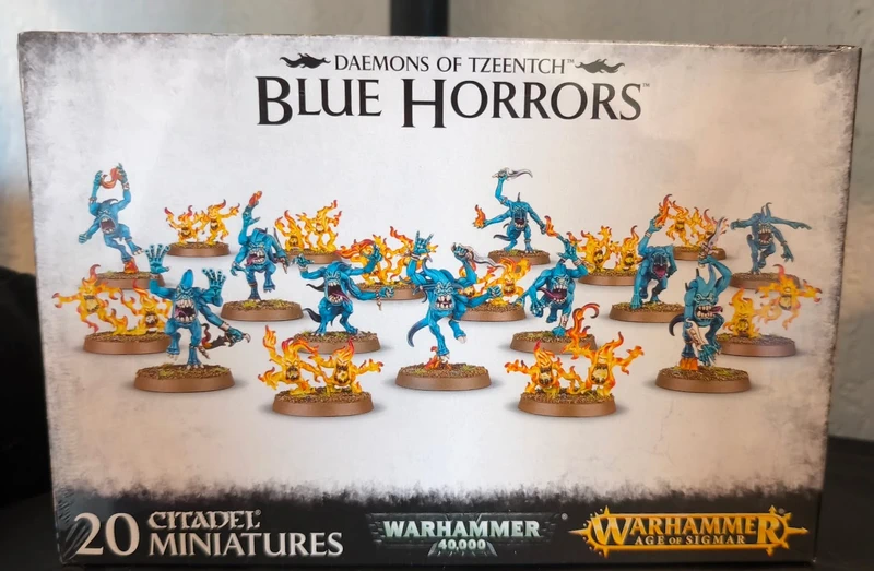 Games Workshop Warhammer Blue Horrors Brimstone Horrors 20 figurines neuves