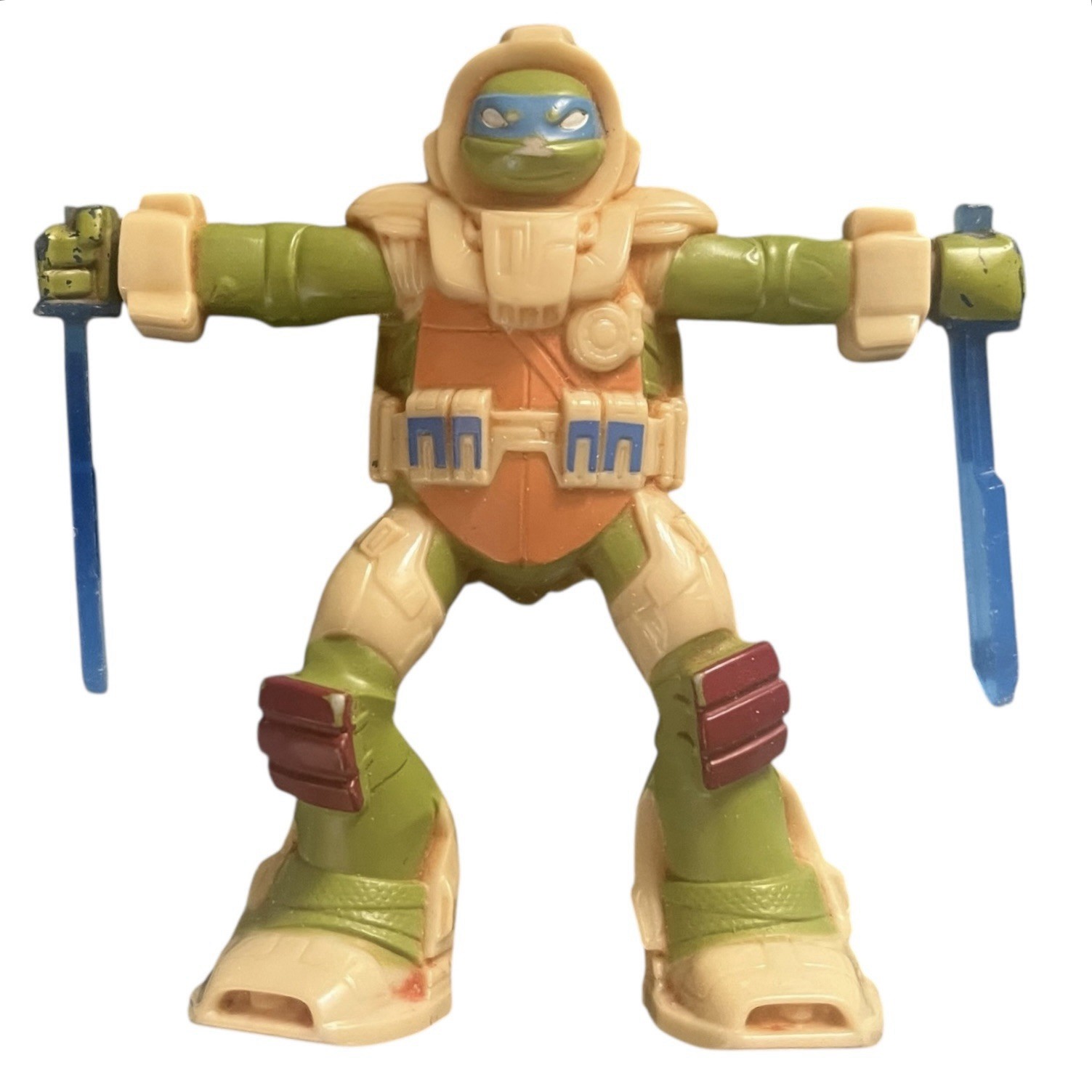 Leonardo Teenage Mutant Ninja Turtle 4” tmnt 2016 actin figure giocattolo happy meal 