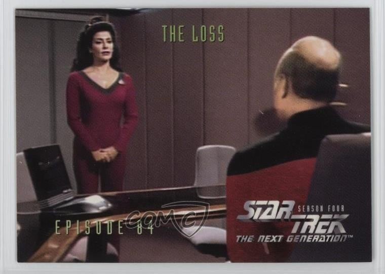 1996 SkyBox Star Trek The Next Generation Season 4 The Loss #350 c2s