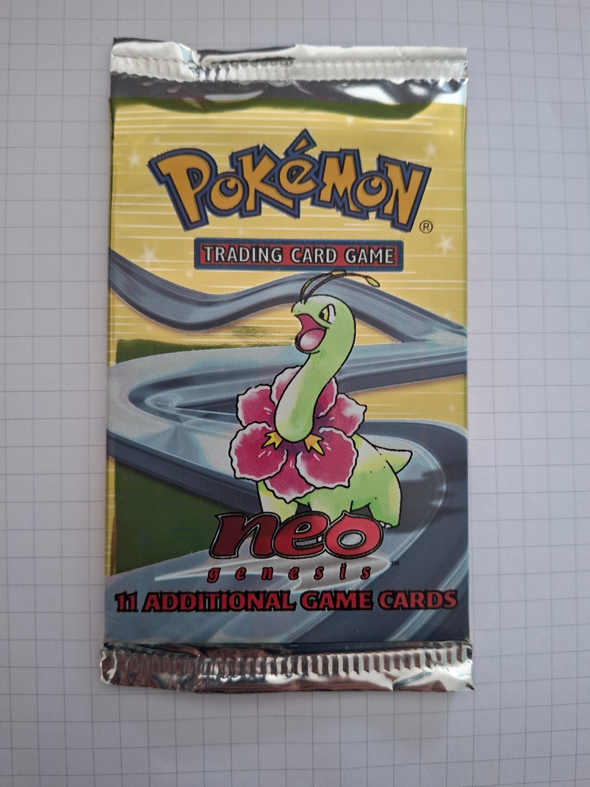 Pokemon Neo-Genesis booster pack INGLESE sigillato Meganium HASBRO origine Francia!
