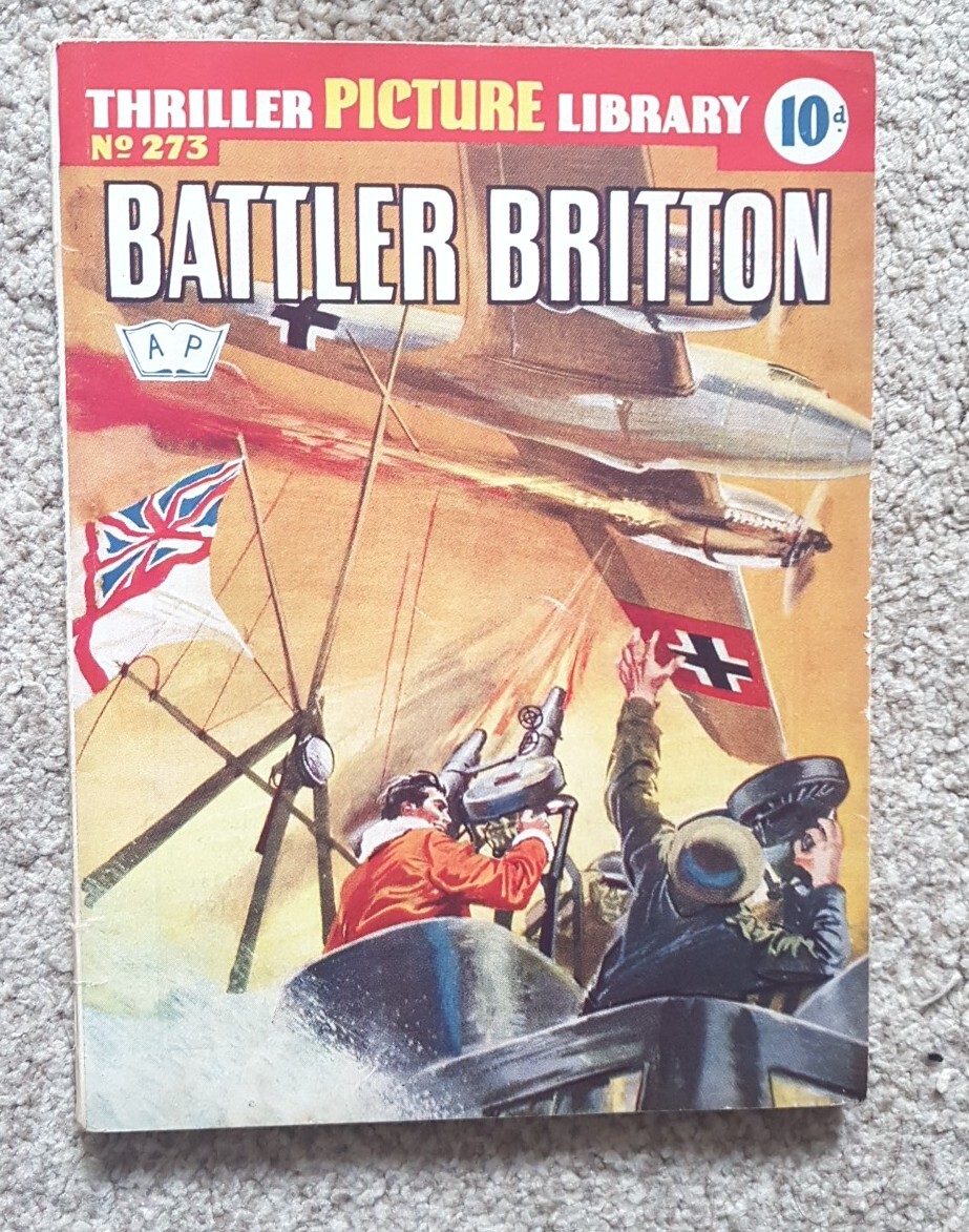 Thriller Picture Library Comic # 273 Battler Britton 1959 AP 