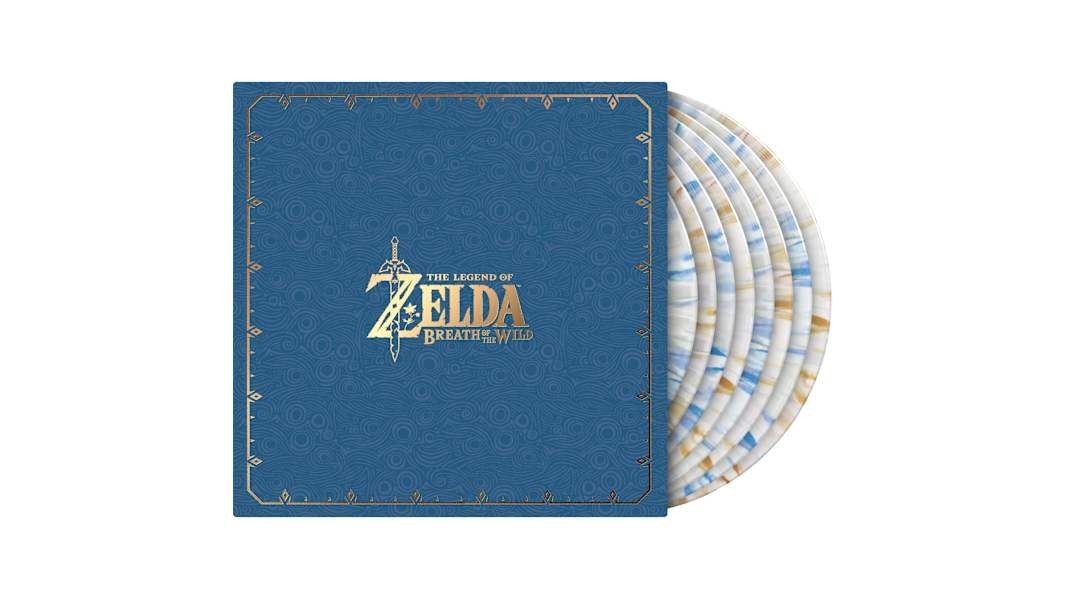 Legend of Zelda Breath of the Wild Limited Deluxe Vinyl Soundtrack 8x LP In Hand