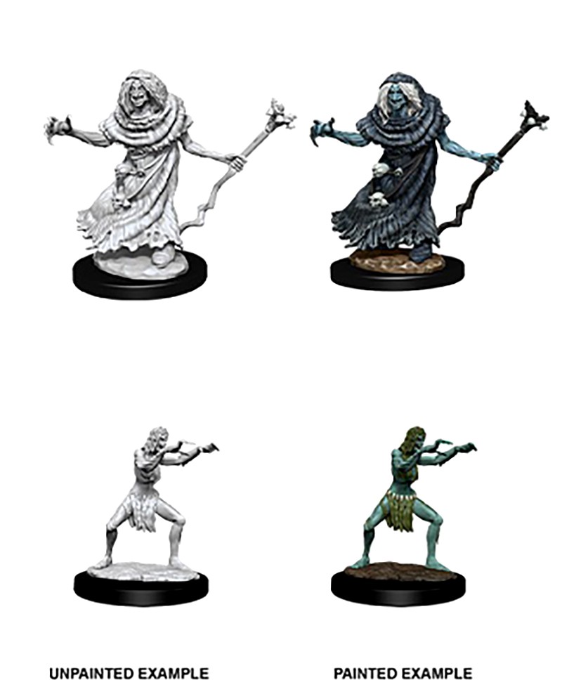 WIZKIDS D&D Nolzur's Marvelous Miniatures  Sea Hag And Bheur Hag  Rpg Miniature