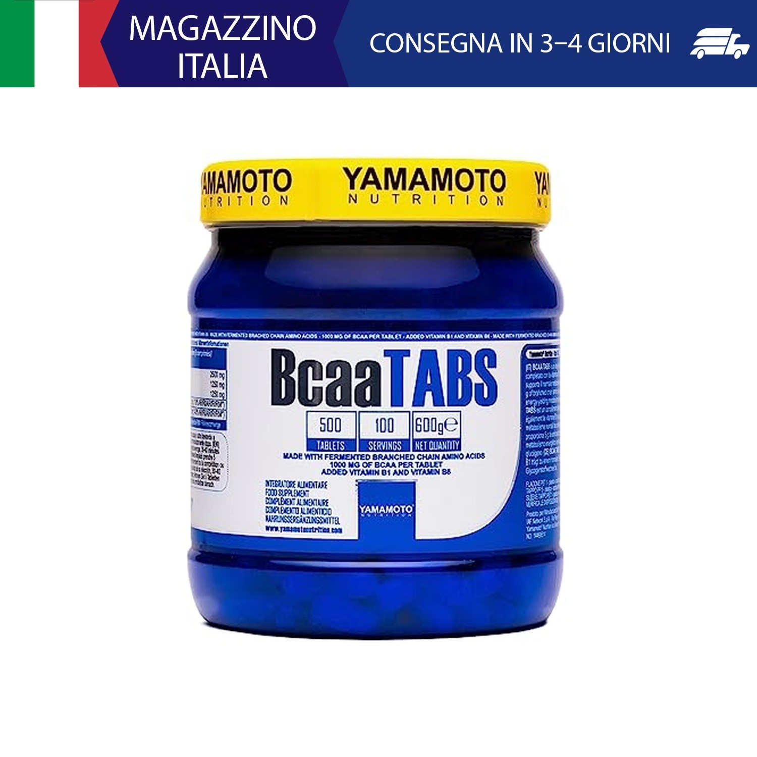 Bcaa TABS integratore alimentare per sportivi a base di aminoacidi ramificati 50