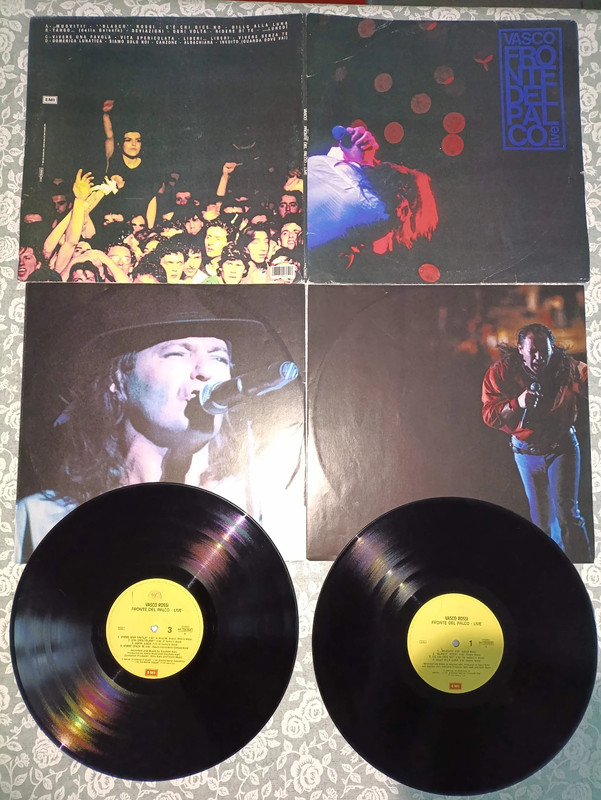 Vasco Rossi - Fronte del Palco live 1990 2xLP