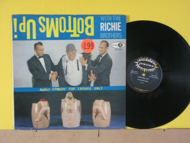 RICHIE BROTHERS:BOTTOMS UP!-HAND CLEANED+TESTED VG+  ADULT ONLY COMEDY-NUDE