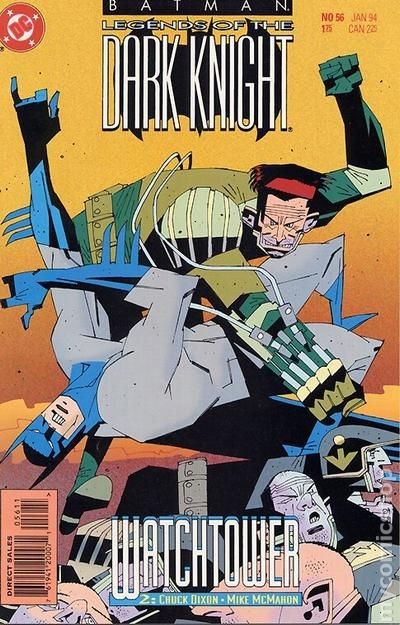 Batman Leggende del Cavaliere Oscuro #56 VF 8.0 1994 Immagine Stock