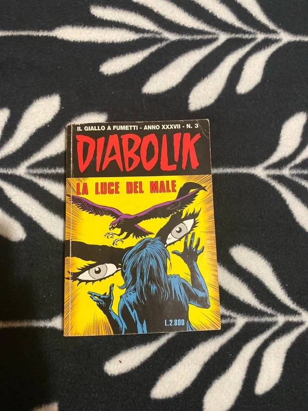 Fumetto Diabolik anno 1998