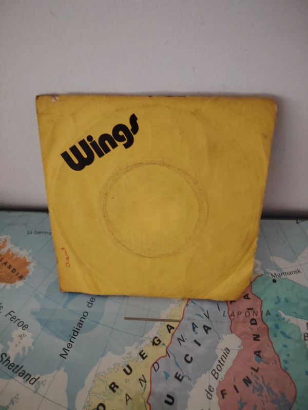 Funda disco vinilo Wings