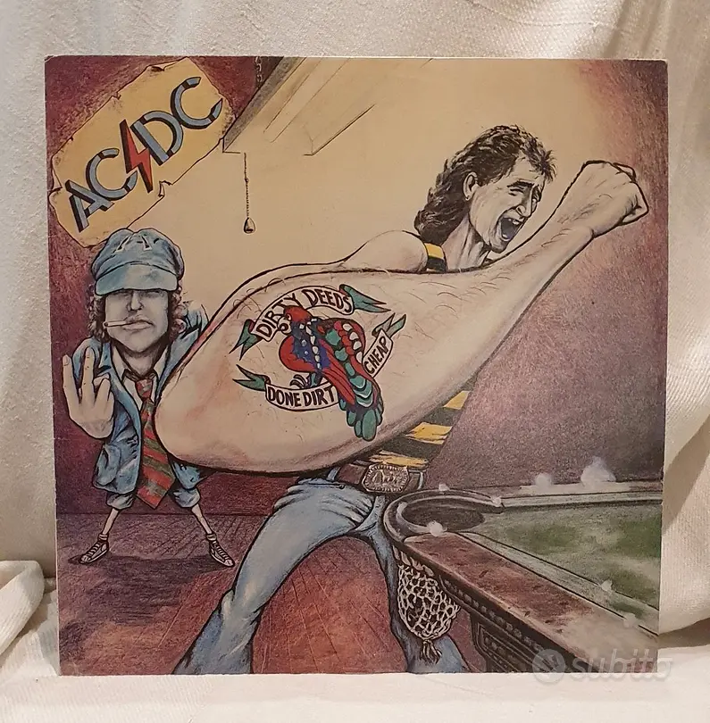 AC/DC Dirty Deeds..... LP originale Australia
