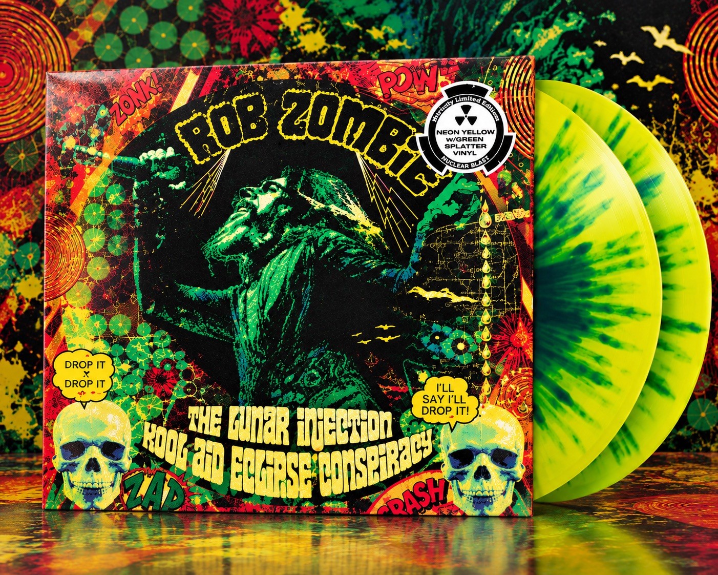 Rob Zombie – The Lunar Injection Kool Aid Eclipse Conspiracy Limited 2LP Vinyl