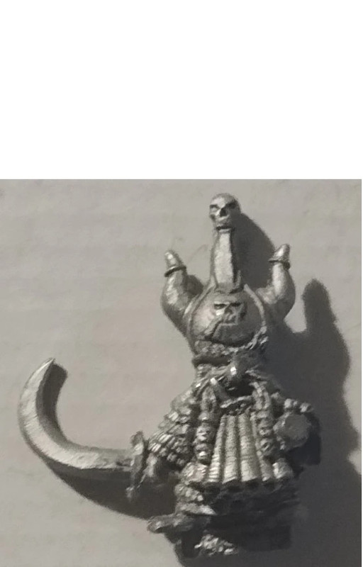 Héros nain du Chaos Warhammer collector métal