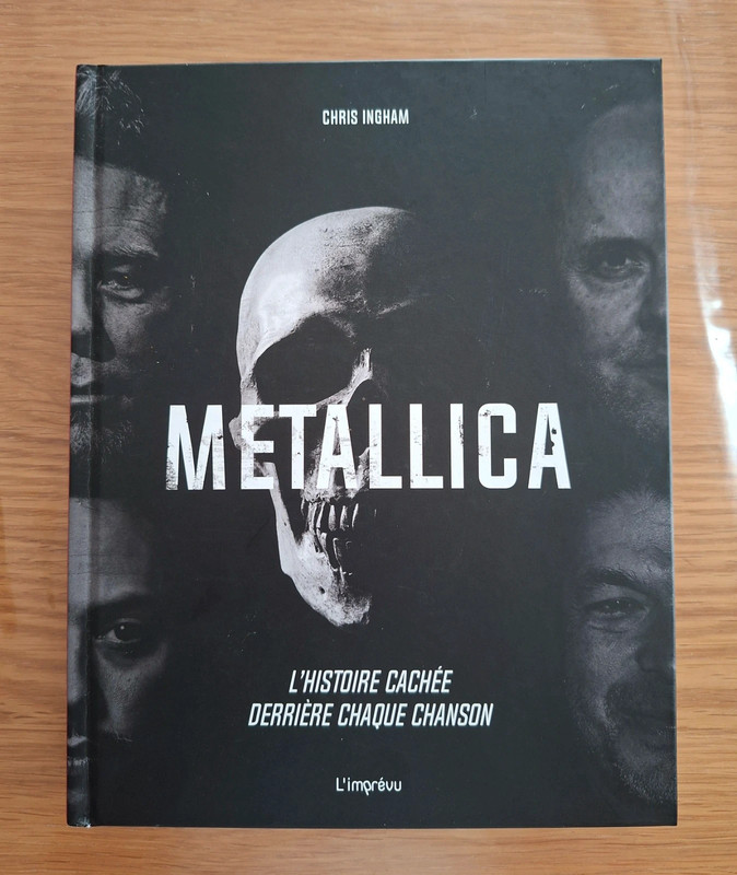 Livre Metallica, l'histoire cachée derrière chaque chanson