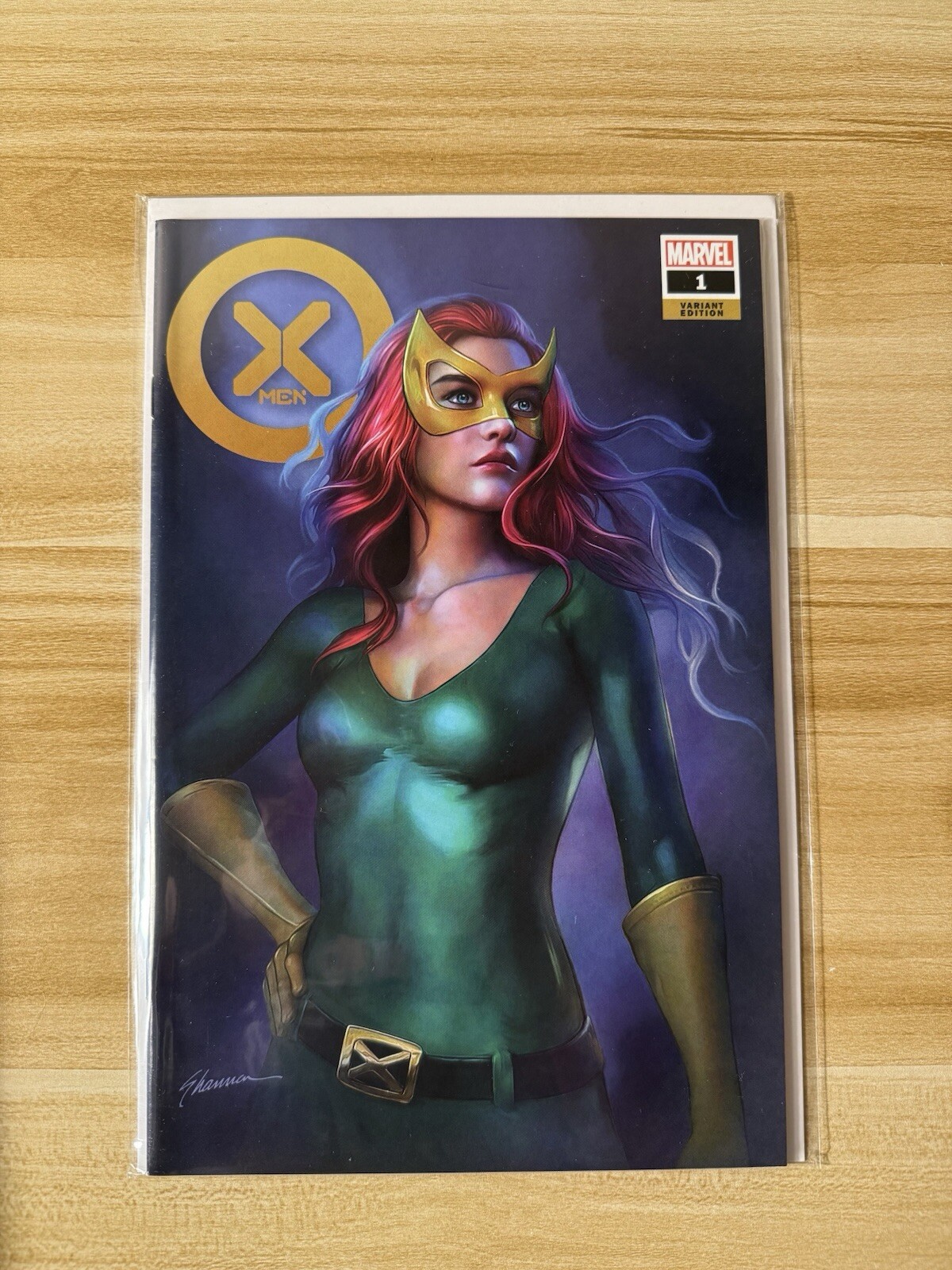 X-Men #1 - Shannon Maer Jean grigio variante abito commerciale - 2021 Marvel